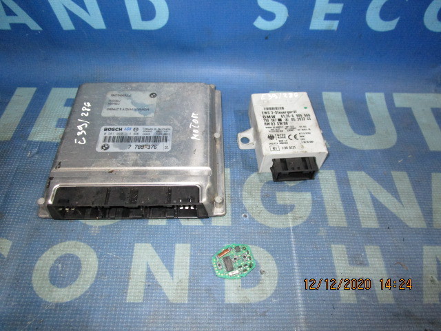 Calculator motor cu cip BMW E39 525d 2.5d;  7789376 (hidramat)