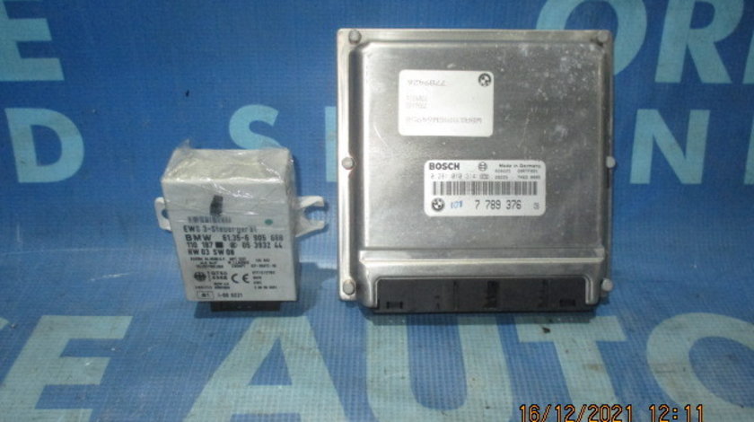 Calculator motor cu cip BMW E39 525d; 7789376 (manual)