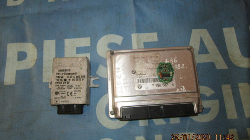 Calculator motor cu cip BMW E46 320d 2.0d M47 2001; 7788365