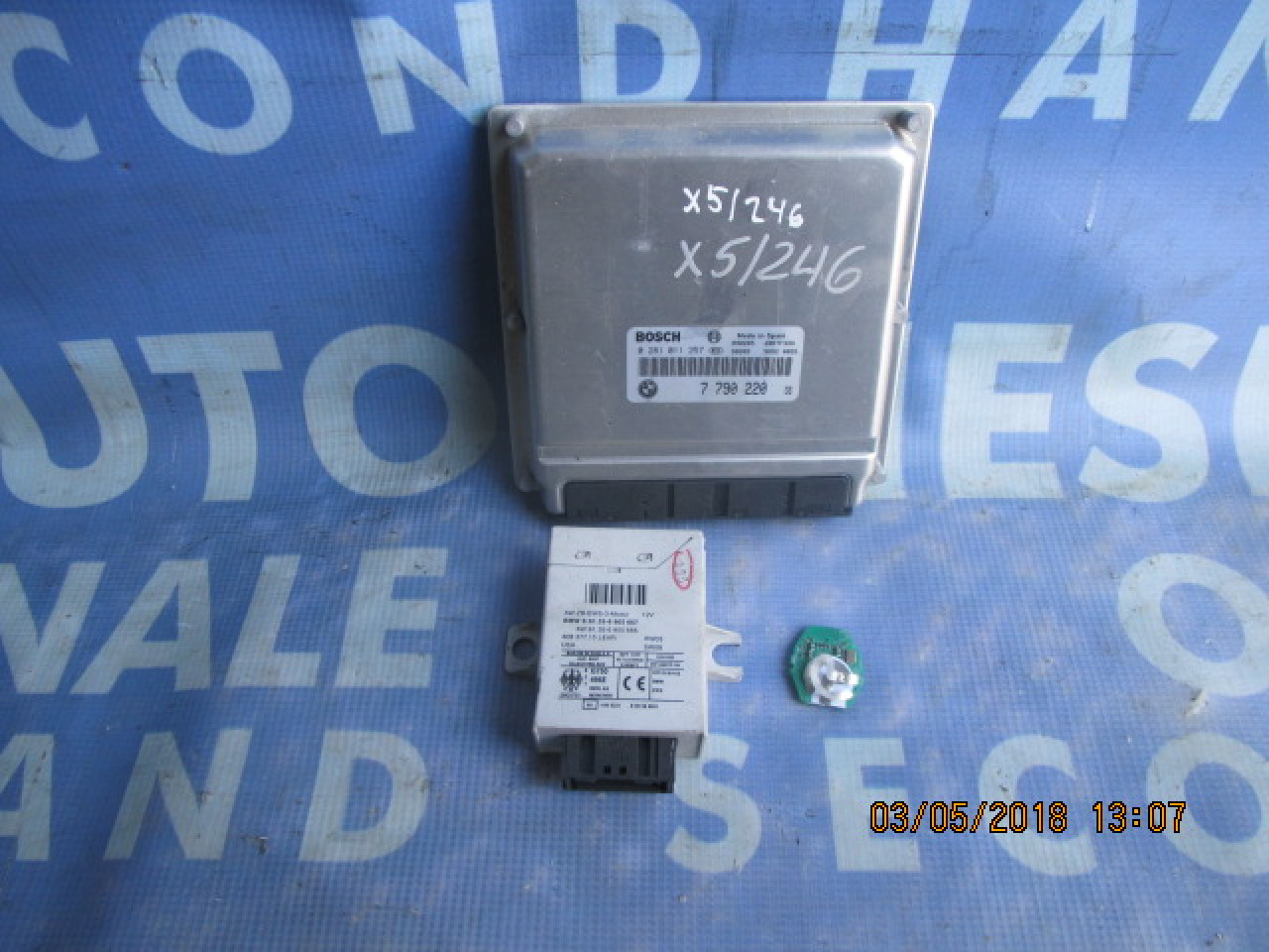 Calculator motor cu cip BMW E53 X5 3.0d; 7790220