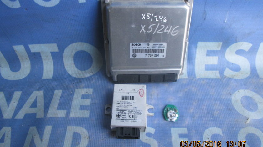 Calculator motor cu cip BMW E53 X5 3.0d; 7790220