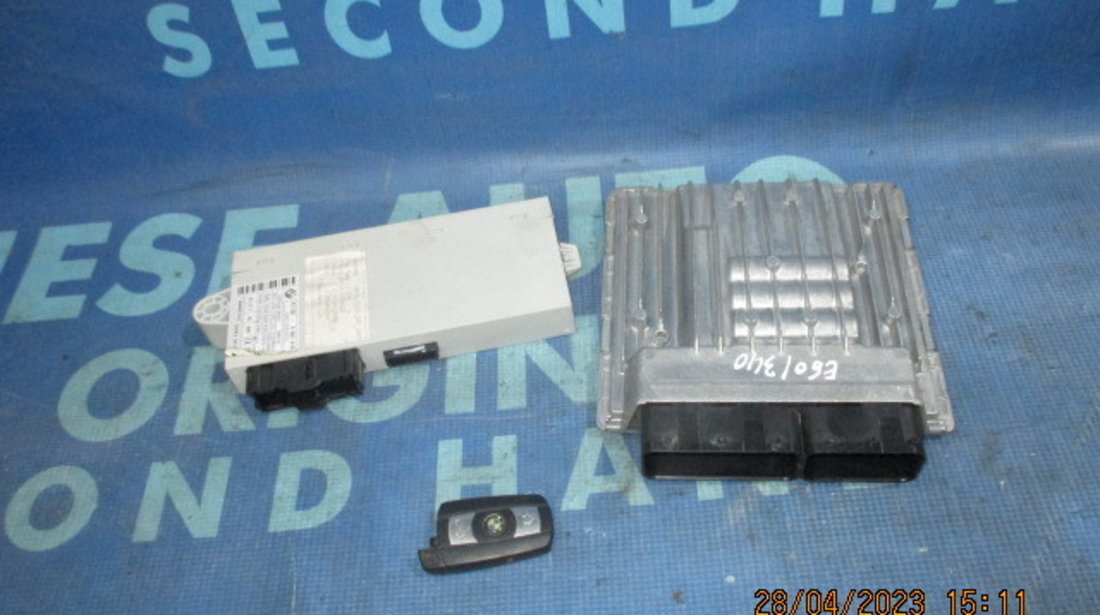 Calculator motor cu cip BMW E60 525xi 2.5xi N52B25A 2006; 7559178 // 6981416