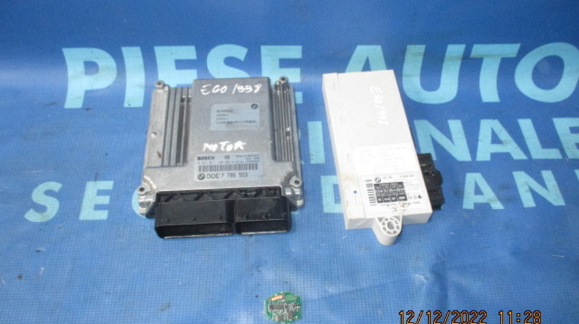 Calculator motor cu cip BMW E60 530d; 7795553