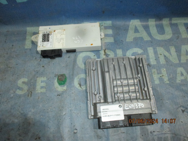 Calculator motor cu cip BMW E60 530i N52B30A; 7553381 // 6965050