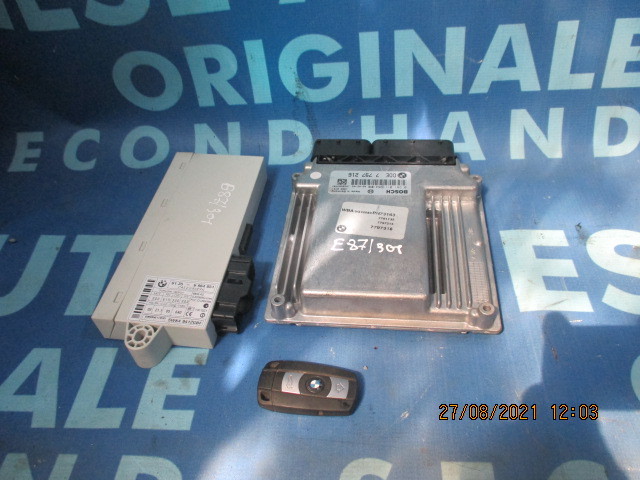 Calculator motor cu cip BMW E87 118d; 7797216 // 6964051