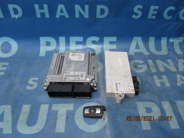 Calculator motor cu cip BMW E87; 7797496