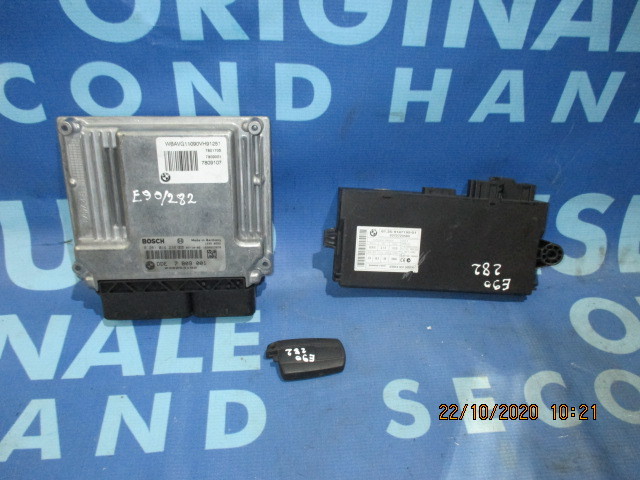 Calculator motor cu cip BMW E90 320d; 7809001 // 9147195