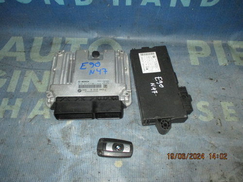 Calculator motor cu cip BMW E90 320d  N47D20C; 8512043-01 // 9237047-01