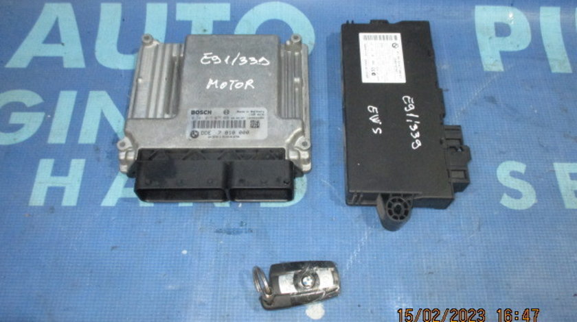 Calculator motor cu cip BMW E91 320d 2.0d N47D20A ; 7810000
