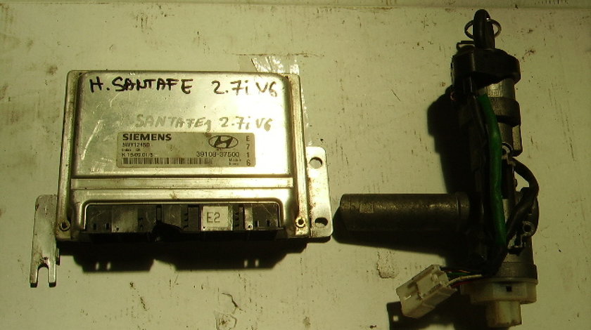 Calculator motor cu cip Hyundai Santa Fe 2.7i v6; Siemens 5WY1245D 39108-37500