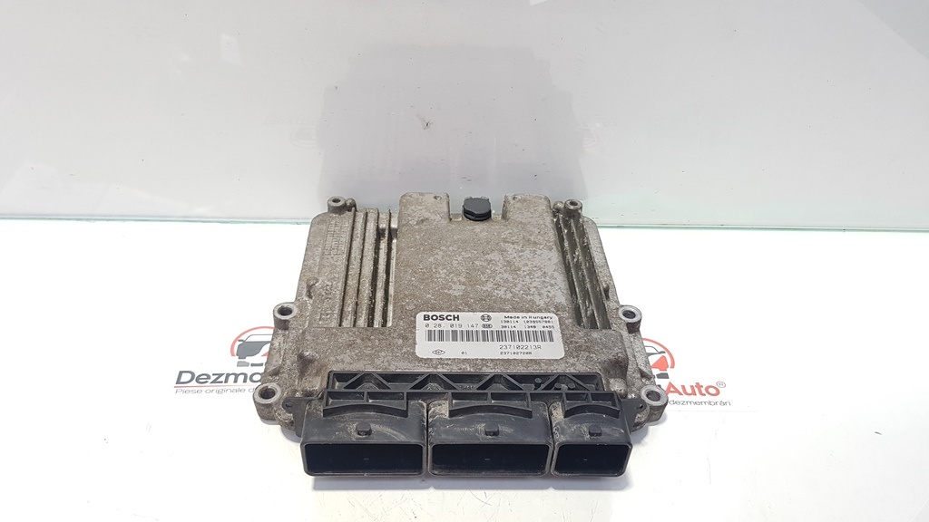 Calculator motor, Dacia Dokker, 1.5 dci, K9K612, cod 237102213R, 0281019147 (id:363762)