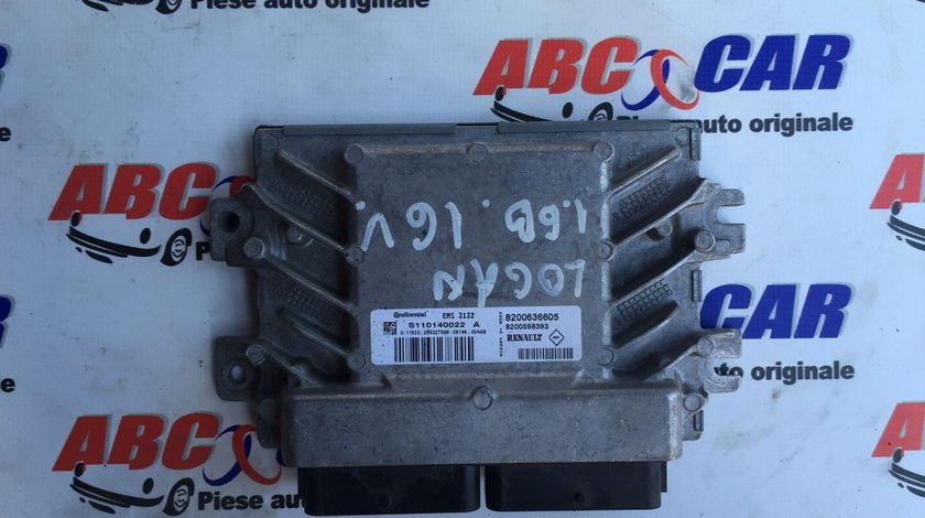 Calculator motor Dacia Logan 1.6 16V Cod: S110140022A