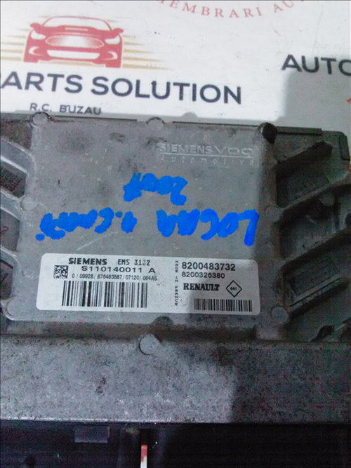 Calculator motor DACIA LOGAN 1.6 MPI an fabr. 2007