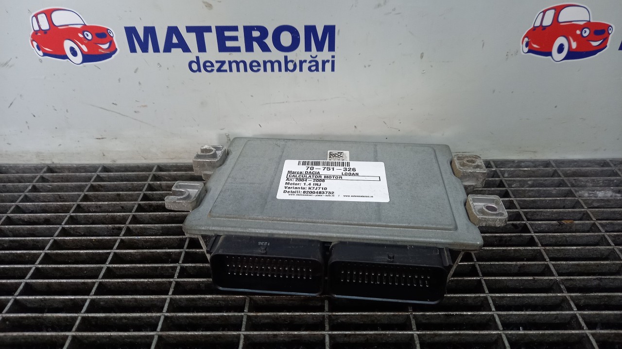 CALCULATOR MOTOR DACIA LOGAN LOGAN 1.4 INJ - (2004 2008)
