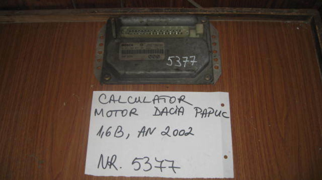 Calculator motor dacia papuc