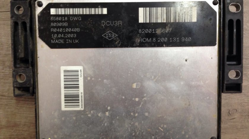 Calculator motor Dacia pick up 1 9 d 2003 cod calculator 8200126607