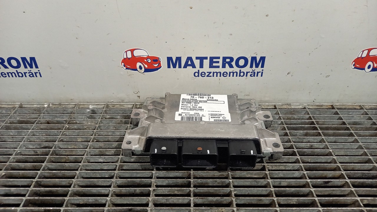 CALCULATOR MOTOR DACIA SANDERO SANDERO 1.2 INJ - (2008 2012)