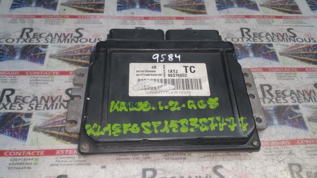 Calculator Motor DAEWOO KALOS S010016040A9 / 96376652 / 1AYJ TC / 1AYJTCS010016040A9 / 96376652 / 1AYJ TC / 1AYJTC