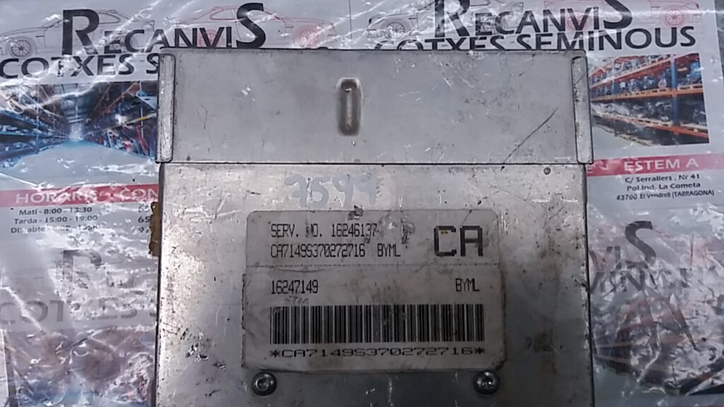 Calculator Motor DAEWOO LANOS 16246137 CA / 16246137CA16246137 CA / 16246137CA