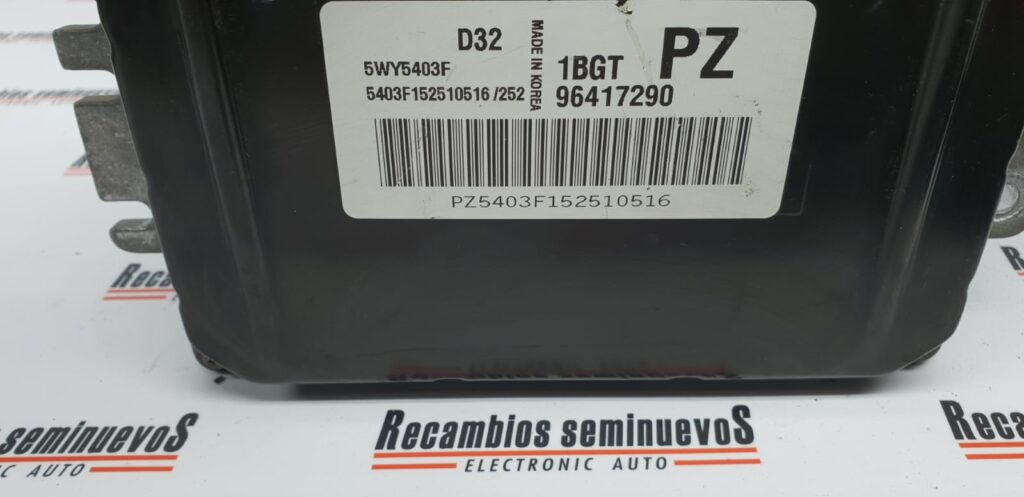Calculator Motor DAEWOO MATIZ 5WY5403F / 964172905WY5403F / 96417290