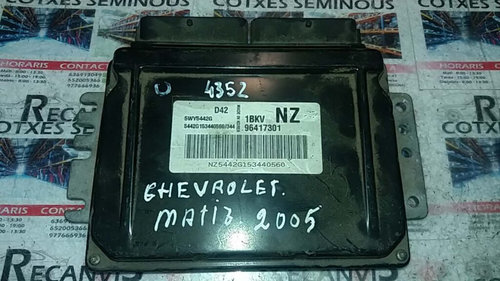 Calculator Motor DAEWOO MATIZ 5WY5442G / 964173015WY5442G / 96417301