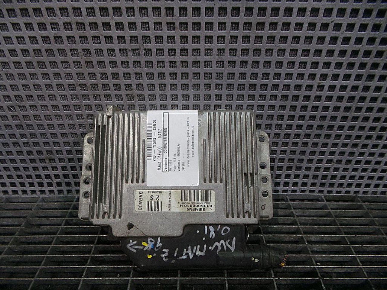 CALCULATOR MOTOR DAEWOO MATIZ MATIZ 0.8 INJ - (1998 2005)