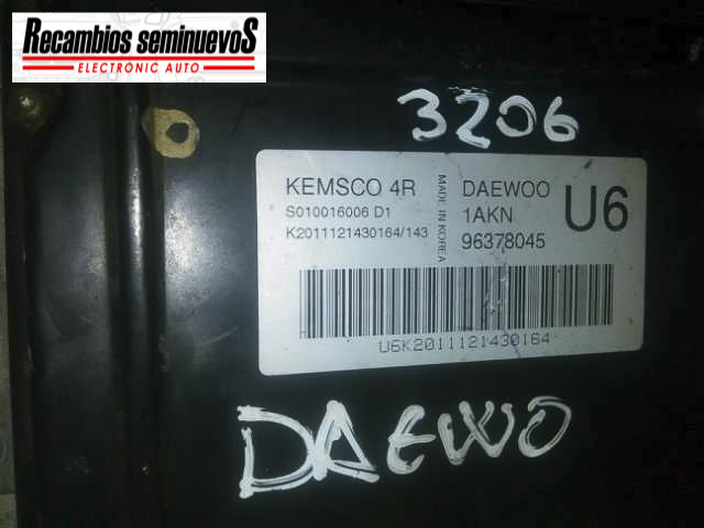 Calculator Motor DAEWOO NUBIRA S010016006 / 96378045S010016006 / 96378045
