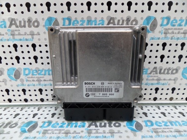 Calculator motor, DDE7809000, 0281014238, Bmw 5 (E60), 2.0 d, (id: 113538)
