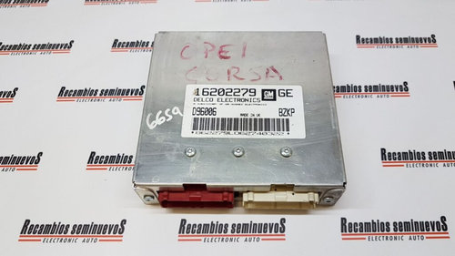 Calculator Motor DELCO ELECTRONICS OPEL CORSA B 16202279 GE / 16202279GE / D96006 / BZKP16202279 GE ...