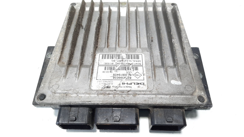 Calculator motor Delphi, cod 8200399038, 8200619409, Renault Megane 2, 1.5 DCI, K9K, EURO 4 (id:483227)