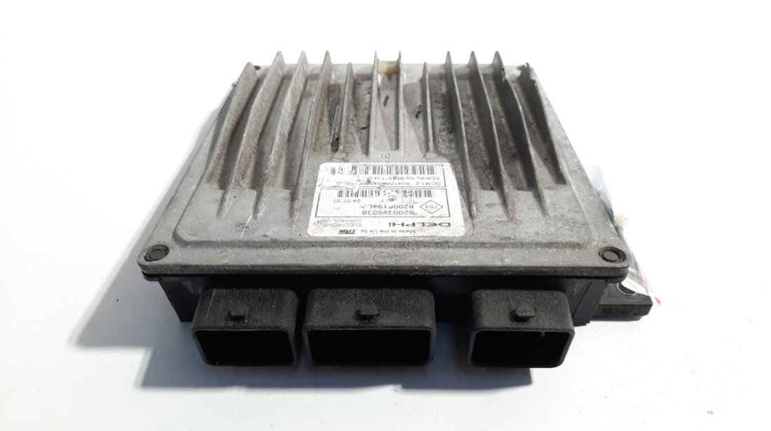 Calculator motor Delphi, cod 8200399038, 8200619409, Renault Megane 2, 1.5 DCI, K9K (id:492010)