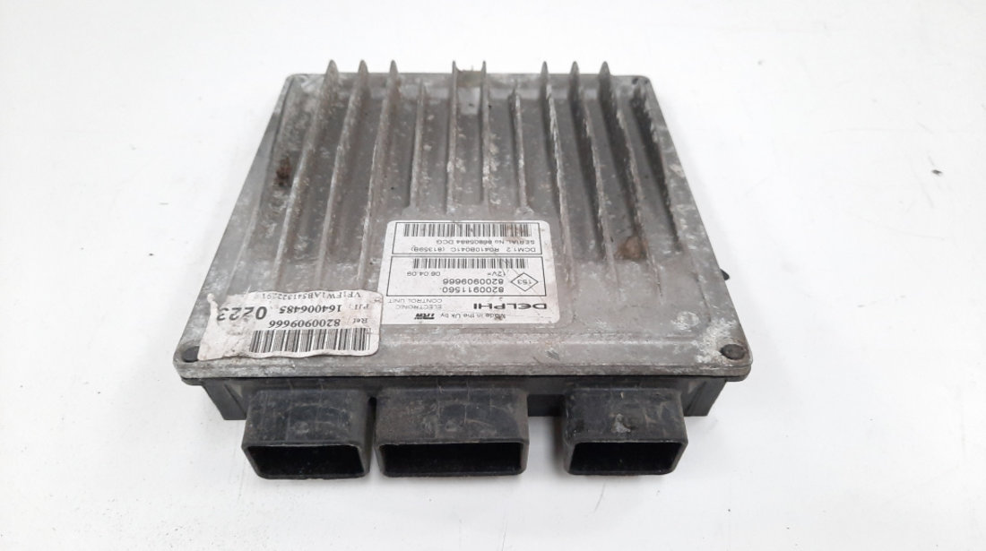 Calculator motor Delphi, cod 8200911560, 8200909666, Renault Kangoo 2 Express, 1.5 DCI, K9K802 (id:491622)