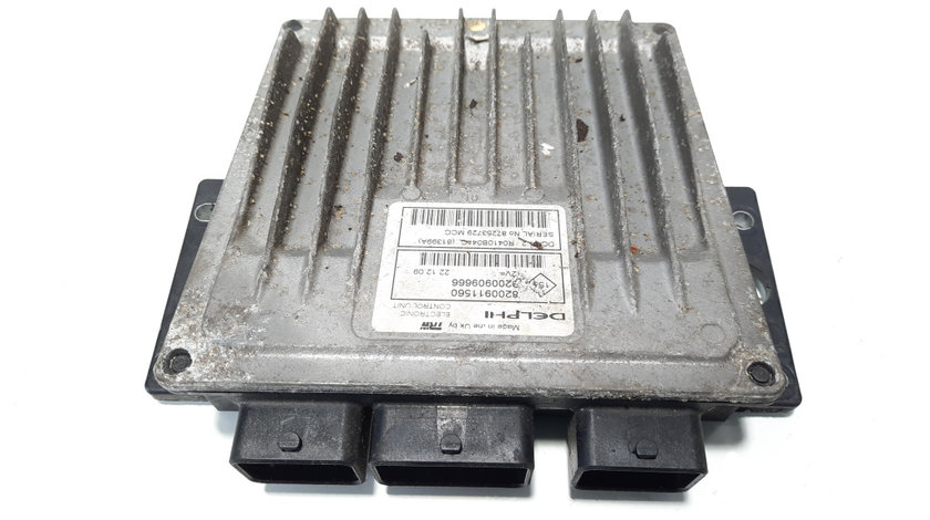 Calculator motor Delphi, cod 8200911560, 8200909666, Renault Kangoo 2 Express, 1.5 DCI, K9K802 (id:483230)