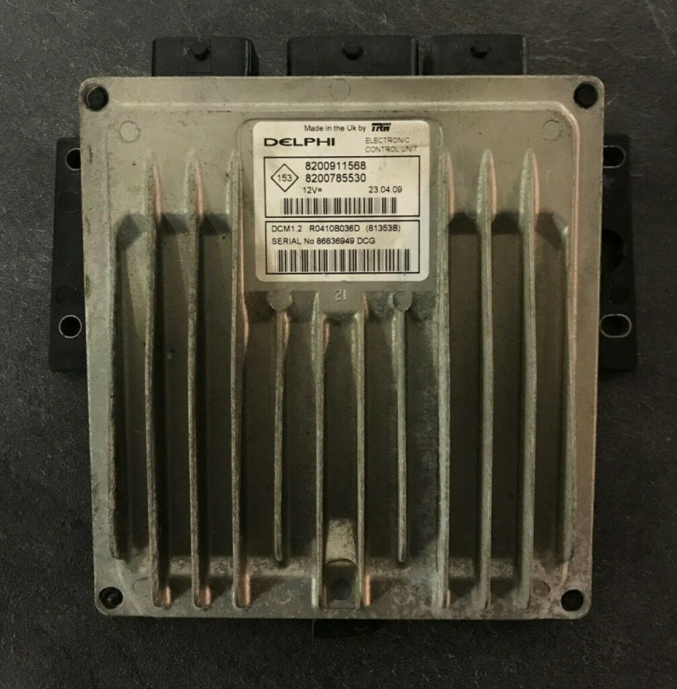 Calculator Motor DELPHI DACIA LOGAN R0410B036D / DCM1 2 / DCM12 / 8200911568 / 8200785530R0410B036D / DCM1 2 / DCM12 / 8200911568 / 8200785530
