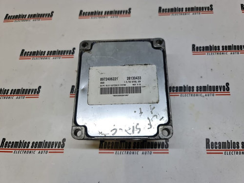 Calculator Motor DELPHI OPEL ASTRA 8972406221 / 28130433 / 1.7L TX2 / 1 7L TX2 / 17LTX28972406221 / ...