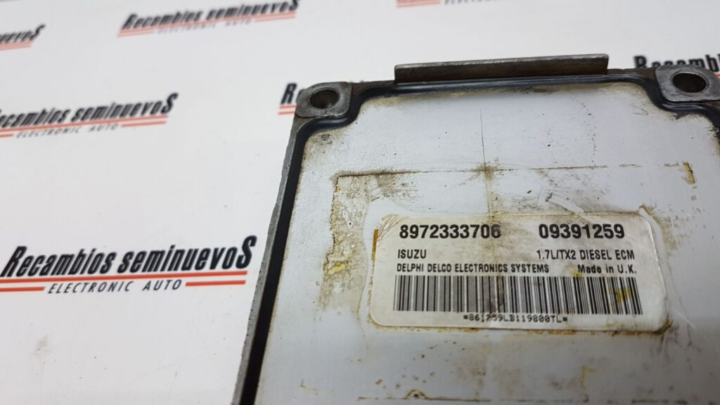 Calculator Motor DELPHI OPEL CORSA 8972333706 / 09391259 / 1 7L TX2 / 17LTX28972333706 / 09391259 / 1 7L TX2 / 17LTX2