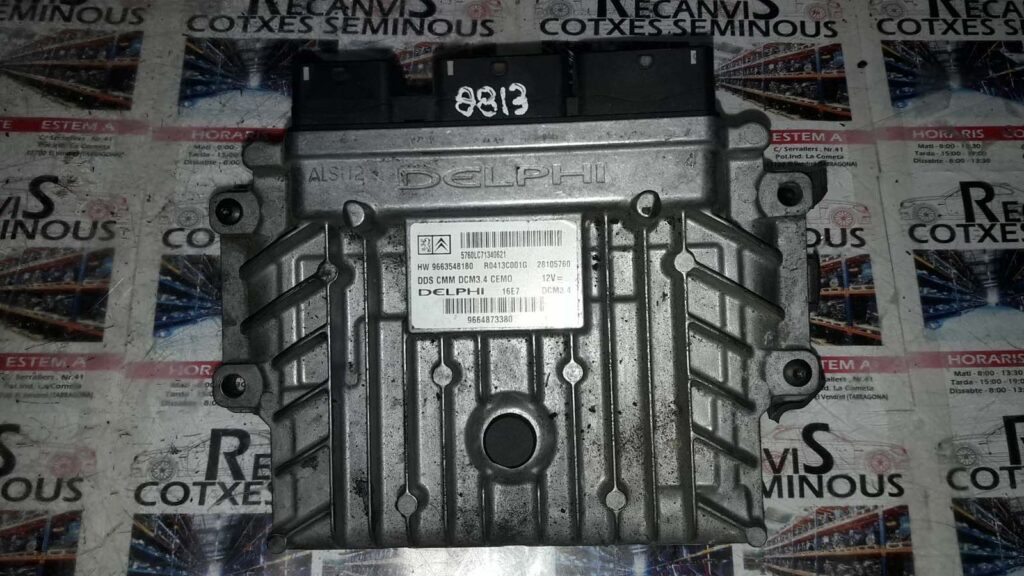 Calculator Motor DELPHI PEUGEOT 407 9664873380 / 9663548180 / R0413C001G / 28105760 / DCM349664873380 / 9663548180 / R0413C001G / 28105760 / DCM34