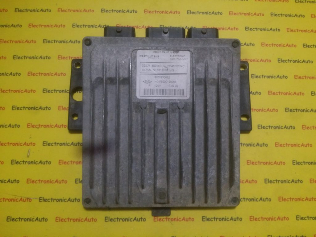 Calculator Motor DELPHI RENAULT CLIO R0410C034D / 8200250662 / HOM 8200129063 / HOM8200129063R0410C034D / 8200250662 / HOM 8200129063 / HOM8200129063