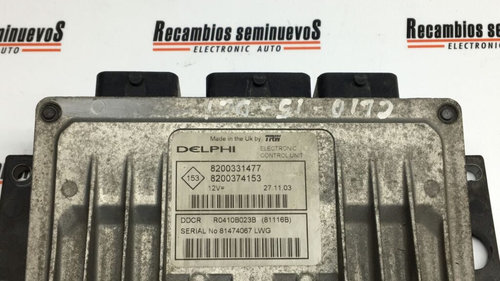 Calculator Motor DELPHI RENAULT MEGANE 2 R0410B023B / 8200331477 / 8200374153R0410B023B / 8200331477...