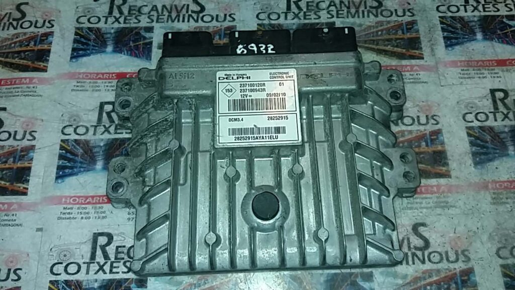 Calculator Motor DELPHI RENAULT MEGANE 3 237100120R / 237100943R / 28252915 / DCM3 4 / DCM34237100120R / 237100943R / 28252915 / DCM3 4 / DCM34