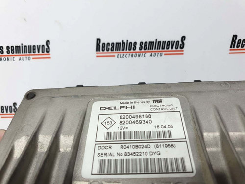 Calculator Motor DELPHI RENAULT SCENIC R0410B024D / 8200498188 / 8200469340R0410B024D / 8200498188 /...