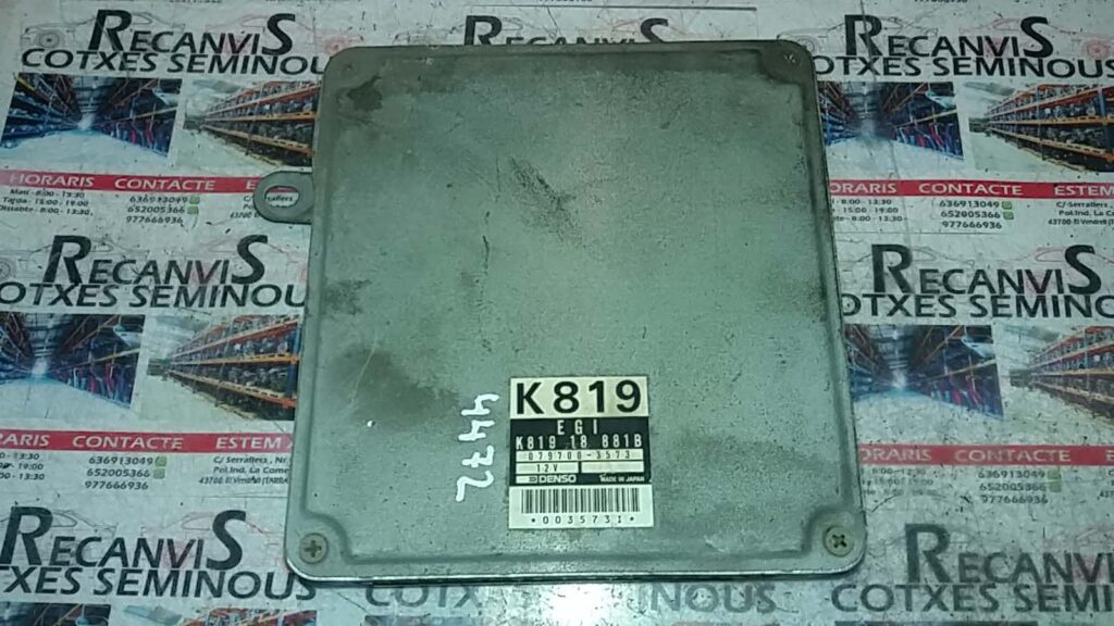 Calculator Motor DENSO MAZDA MX-3 / / K819 18 881B / K81918881B / / K819 18 881B / K81918881B