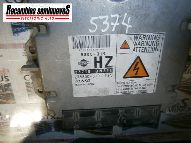 Calculator Motor DENSO NISSAN ALMERA 23710 BN821 / 23710BN821 / 275800-3191 / 275800 3191 / 2758003191 / 5800-319 / 5800 319 / 580031923710 BN821 / 23710BN821 / 275800-3191 / 275800 3191 / 2758003191 / 5800-319 / 5800 319 / 5800319