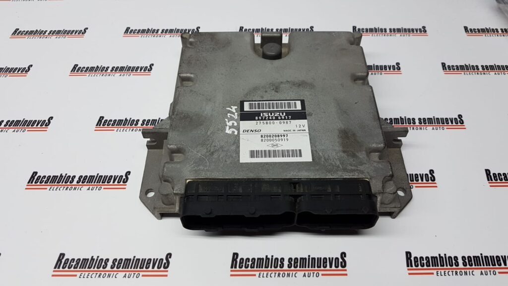 Calculator Motor DENSO RENAULT VELSATIS 897240 6917 / 8972406917 / 275800-0987 / 275800 0987 / 2758000987 / 8200208997 / 8200050919897240 6917 / 8972406917 / 275800-0987 / 275800 0987 / 2758000987 / 8200208997 / 8200050919