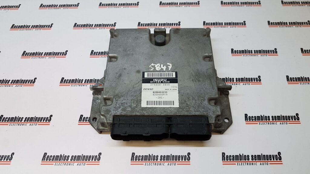 Calculator Motor DENSO RENAULT VELSATIS 897380 4200 / 8973804200 / 275800-3840 / 275800 3840 / 2758003840 / 8200453233 / 8200050919897380 4200 / 8973804200 / 275800-3840 / 275800 3840 / 2758003840 / 8200453233 / 8200050919