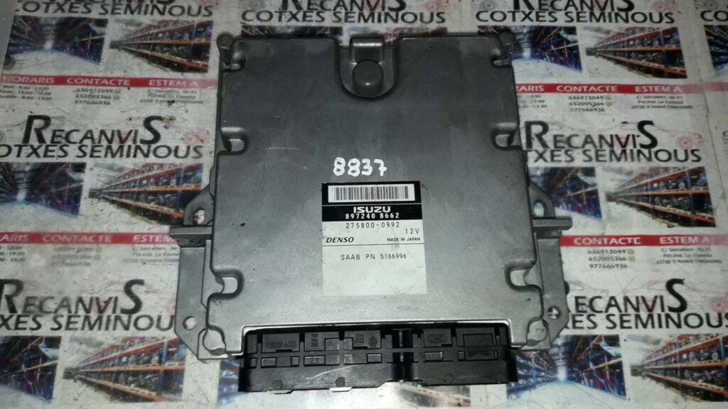 Calculator Motor DENSO SAAB 9 897240-8662 / 897240 8662 / 8972408662 / 275800-0992 / 275800 0992 / 2758000992897240-8662 / 897240 8662 / 8972408662 / 275800-0992 / 275800 0992 / 2758000992