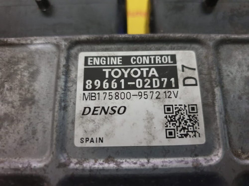 Calculator Motor DENSO TOYOTA AURIS 89661-02D71 / 89661 02D71 / 8966102D71 / MB175800-9571 / MB17580...