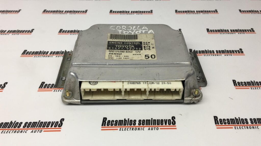 Calculator Motor DENSO TOYOTA COROLLA 89661-02750 / 89661 02750 / 8966102750 / MB175200-8262 / MB175200 8262 / MB1752008262 / 3ZZ-FE / 3ZZ FE / 3ZZFE89661-02750 / 89661 02750 / 8966102750 / MB175200-8262 / MB175200 8262 / MB1752008262 / 3ZZ-FE / 3ZZ