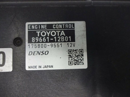 Calculator Motor DENSO TOYOTA COROLLA 89661-12B01 / 89661 12B01 / 8966112B01 / 175800 9551 / 1758009...