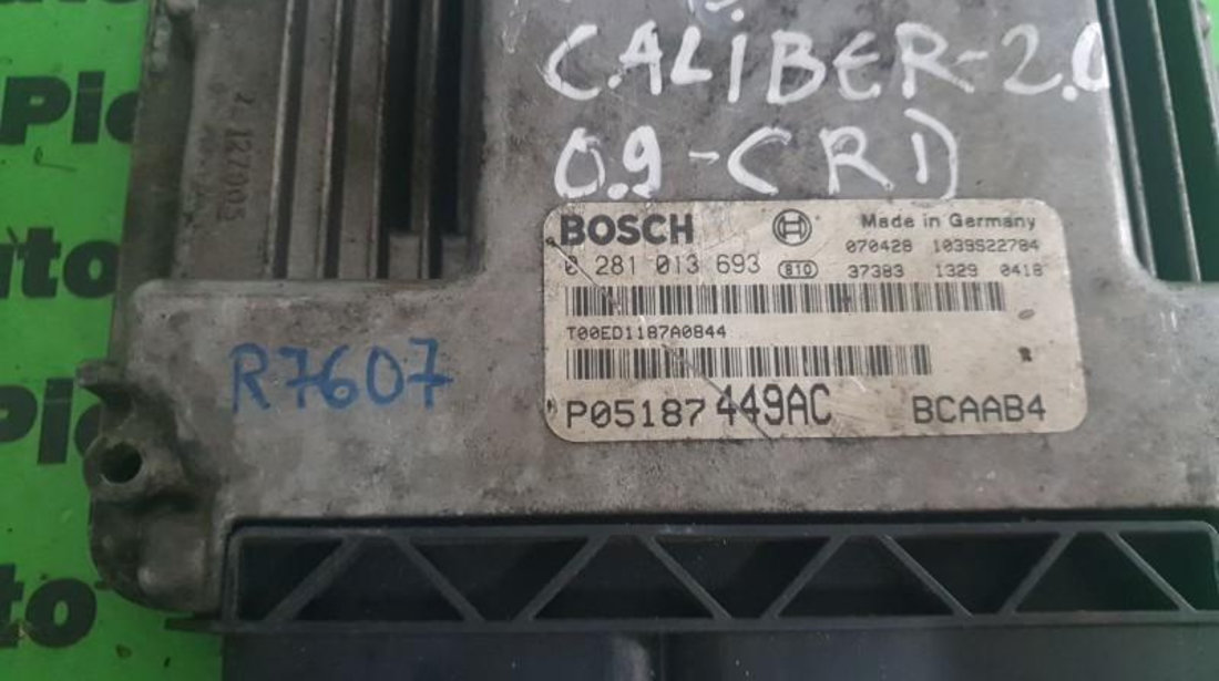 Calculator motor Dodge Caliber (2006->) 0281013693